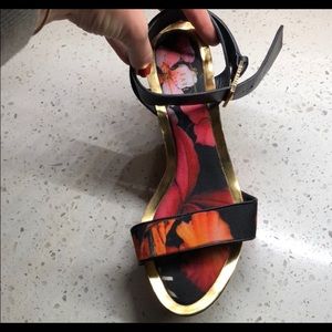 Ted Baker gorgeous Christata wedge sandles